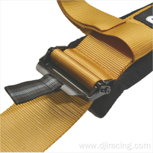 Top high level quality 4 points airplane buckle safety seat belt